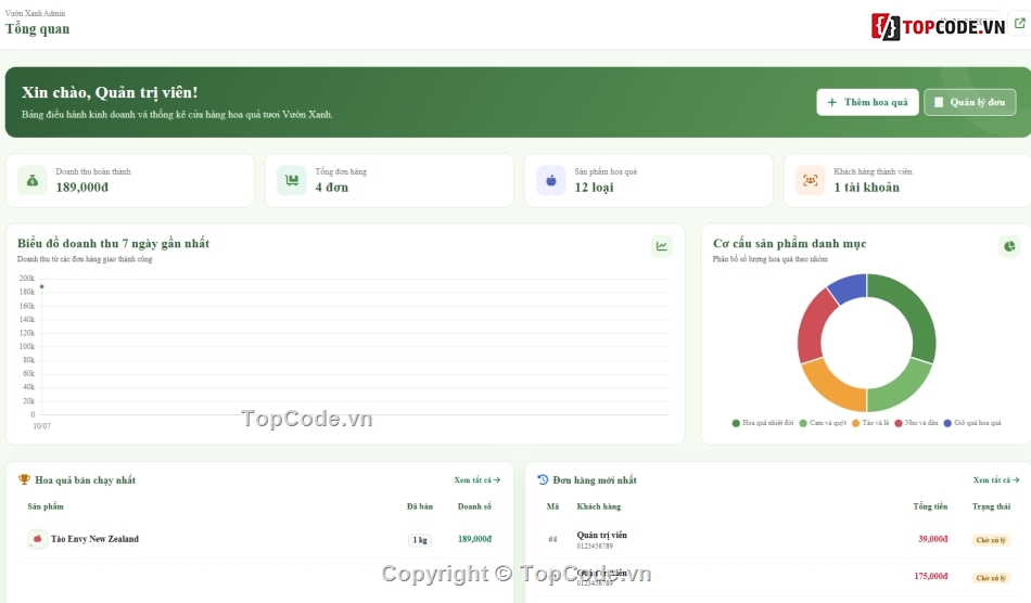 website,bán hoa,hệ thống